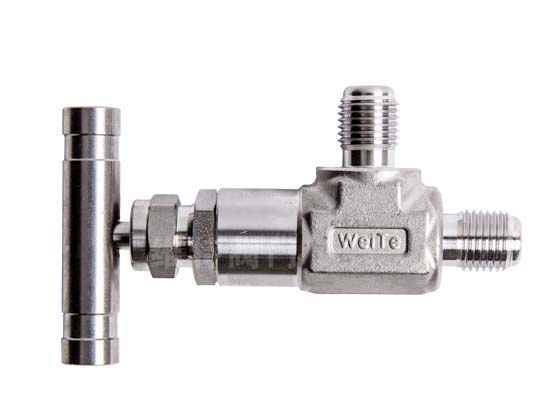 廠家定制各種材質合金螺紋角式針閥 C276哈氏合金針閥